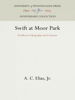 cover image of Swift at Moor Park
